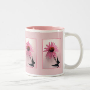 Bicolor Taza rosada de Coneflower