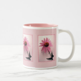 Bicolor Taza rosada de Coneflower