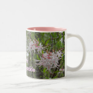 Bicolor Taza rosada de la madreselva