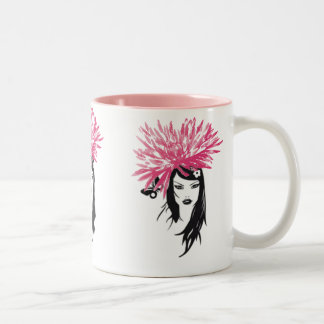 Bicolor Taza rosada del florista de Valuegem Fusha