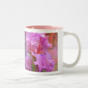 Bicolor Taza rosada del iris de la diosa