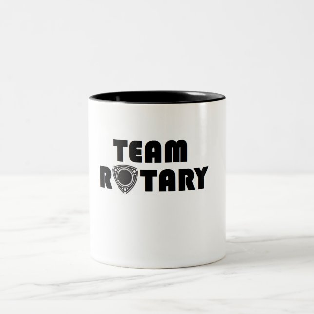 Bicolor Taza rotatoria del equipo (Centro)