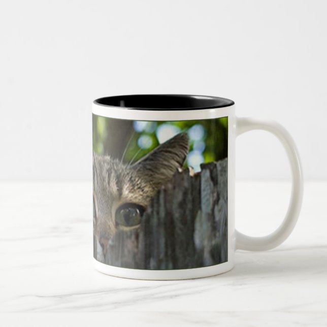 Bicolor Taza salvaje de ISIS del gato (Derecha)