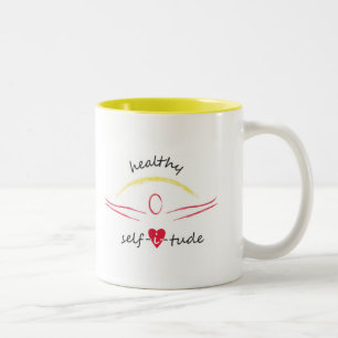 Bicolor Taza sana de Selfitude