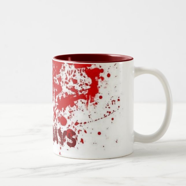 Bicolor Taza sangrienta de lunes (Derecha)
