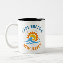Bicolor Taza soleada de Cape Breton