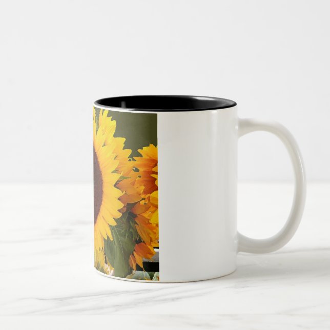 Bicolor Taza soleada de la mañana (Derecha)