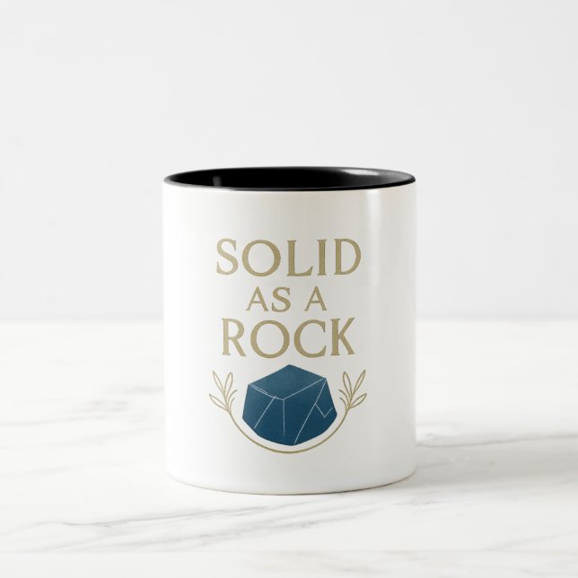Bicolor Taza - Sólido Como Una Roca (Centro)