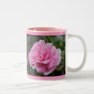 Bicolor Taza subió que sube rosada
