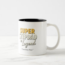 Taza Super Padrastro la Leyenda – Regalo Personali