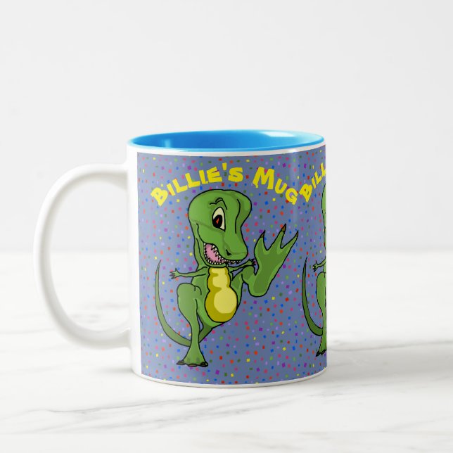 Bicolor Taza T-Rex (Izquierda)