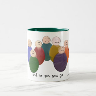 Bicolor Taza Tan Triste