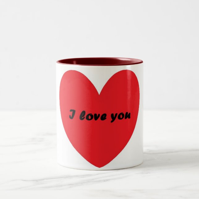 Bicolor Taza te amo (Centro)