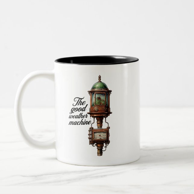 Bicolor Taza "The Good Weather Machine" (Izquierda)