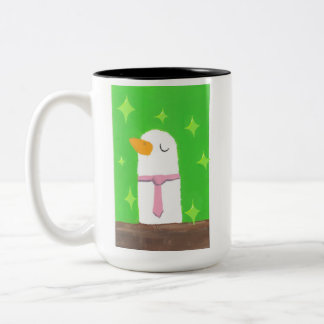Bicolor Taza Tonta de Pato de Negocios para Regalo Diverti