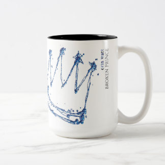 Bicolor Taza unilateral del príncipe quebrado