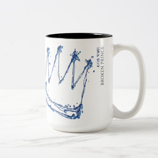 Bicolor Taza unilateral del príncipe quebrado (Derecha)