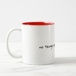 Bicolor Taza Verso Español Bonito