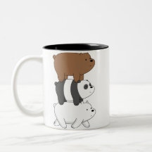 Taza We Bare Bears impresión doble cara