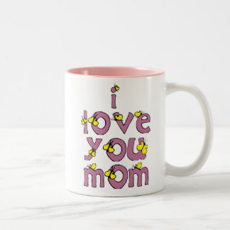 Bicolor taza yo te amo mamá