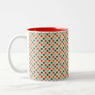 Bicolor tazón de cerámica elegante, taza de café minimalis