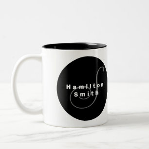 Bicolor tazón de taza