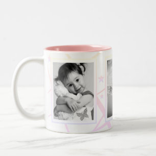 Bicolor tazón de taza