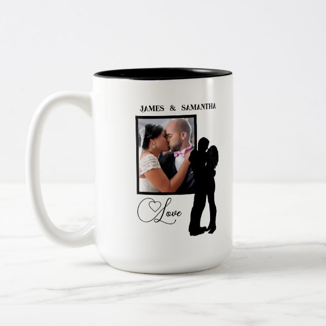 Bicolor tazón de taza (Izquierda)