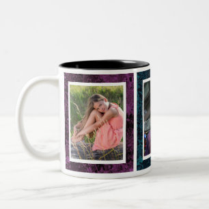 Bicolor tazón de taza