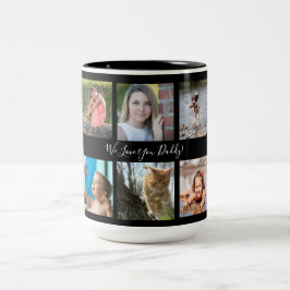 Bicolor tazón de taza