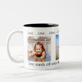 Bicolor tazón de taza