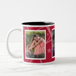 Bicolor tazón de taza