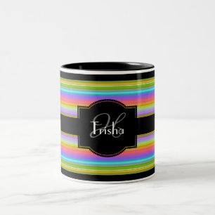 Bicolor tazón de taza