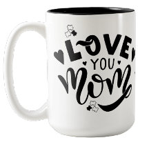Te Amo Mamá Taza de Café de Concientización sobre