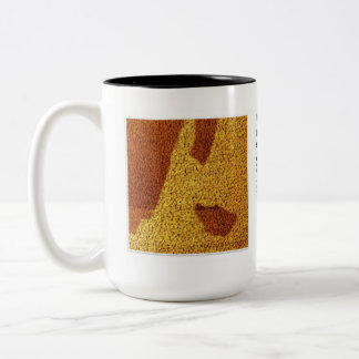 Bicolor Tecnología de RHK - enero de 2013 taza de café de