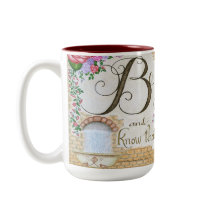Tenga calma, Salmo 46:10 - Taza de café