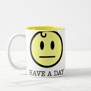 Bicolor Tenga una taza del día