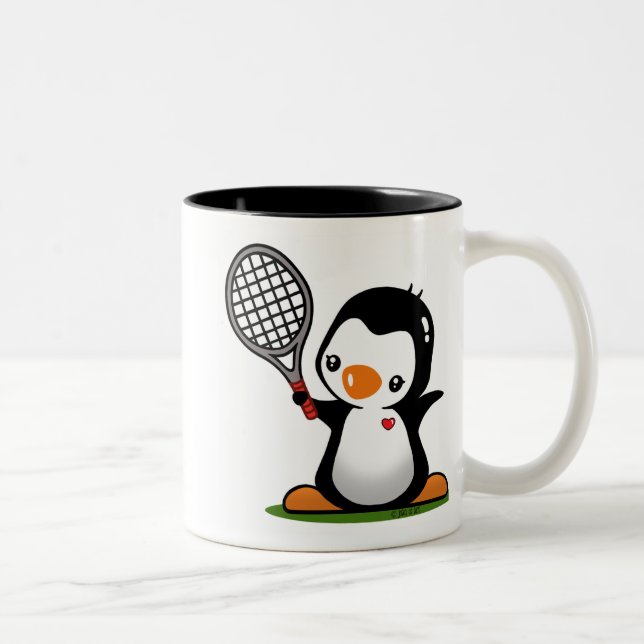 Bicolor Tenis (2) taza (Derecha)