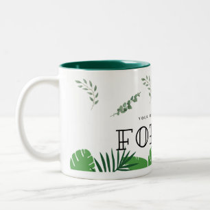 Bicolor tipografía Tu descanso vino de la taza de moda del