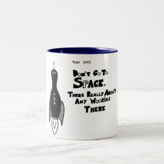 Bicolor Toby dice: Taza de Wookies