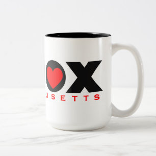 Bicolor Última taza de café de Luv Lenox©