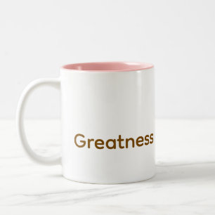 Bicolor ¡Un recordatorio diario de tu grandeza en una taza