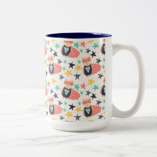 Bicolor una taza de café de dos tonos