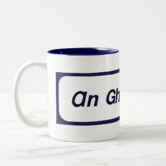 Bicolor Una taza de Ghaeltacht