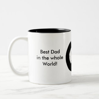 Bicolor Una taza orgullosa del padre