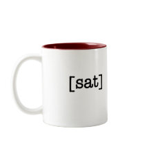 Una taza una taza de café de sábado del día