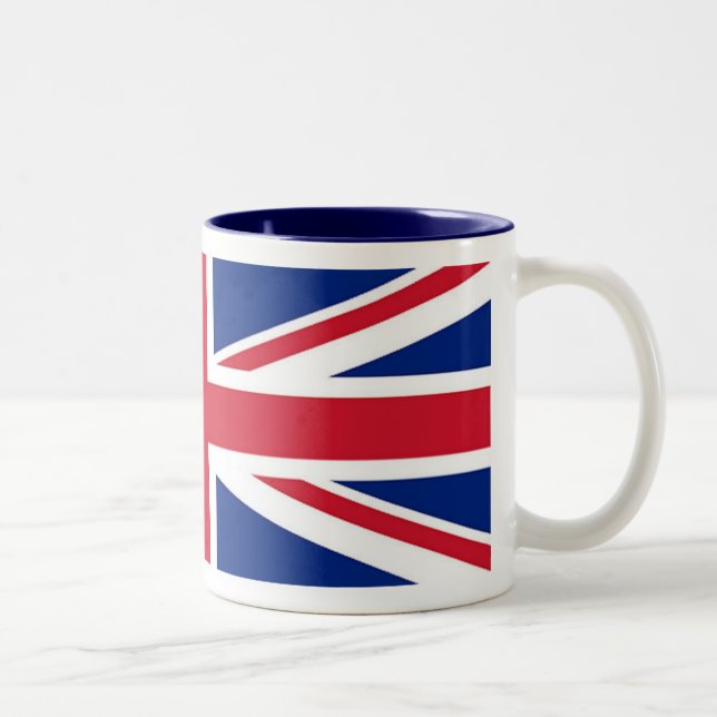 Bicolor Union Jack - taza (Derecha)