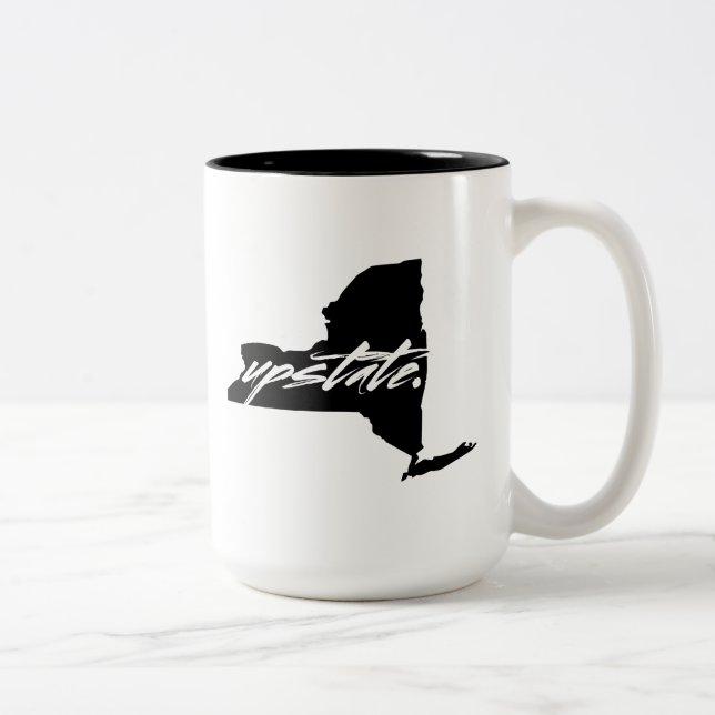 Bicolor Upstate taza (Derecha)