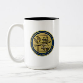 BICOLOR USS ENTERPRISE DE LA TAZA CVN-65 CONMEMORATIVA