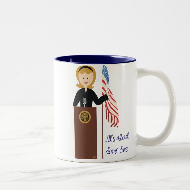 Bicolor Va la taza de Hillary (Derecha)